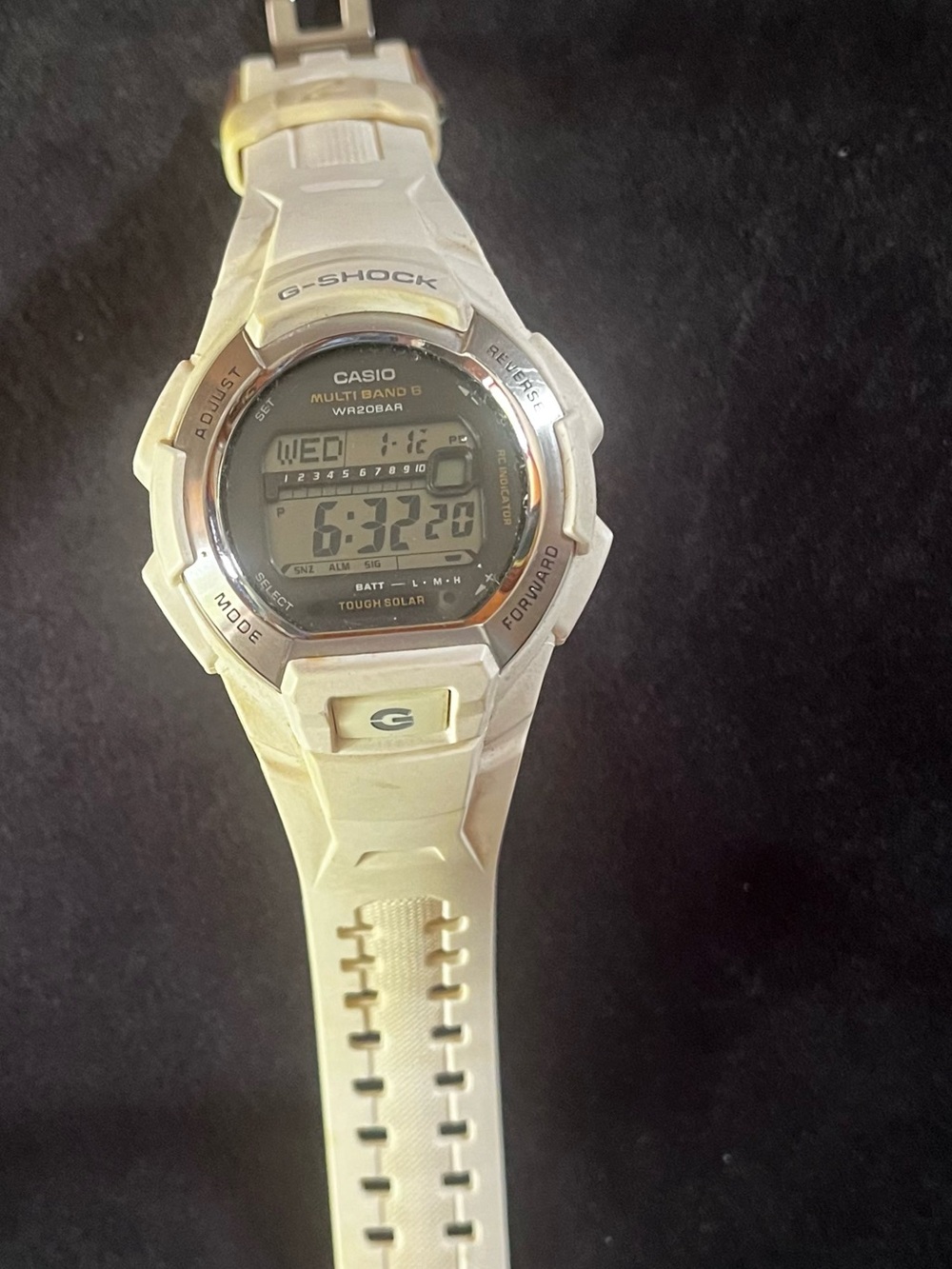 Casio White G-Shock GWM850 Watch - Picture 4 of 10